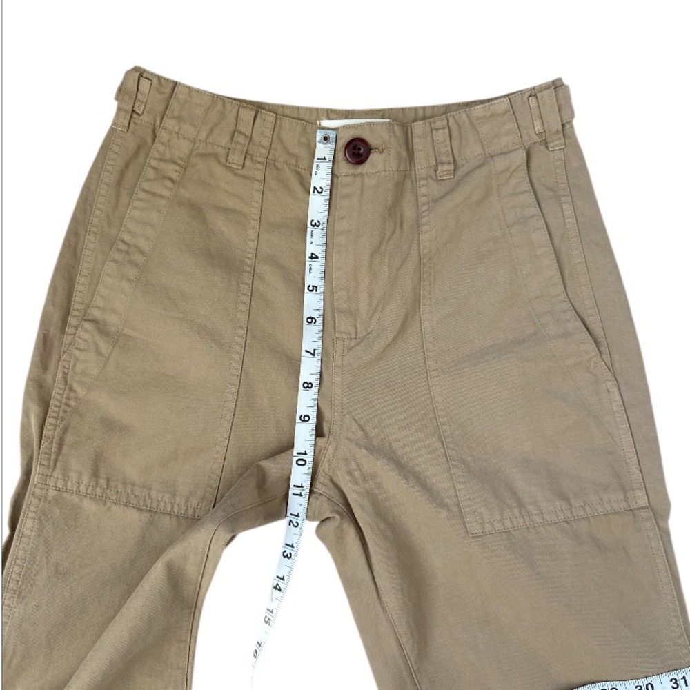 Alex Mill Neil Utility Straight Leg Linen‎ Blend Pant Size 0 - Picture 12 of 15